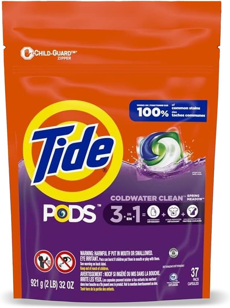 Tide Pods Laundry Detergent Pacs Spring Meadow Scent 96 Count